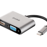 DUB-V210 -D-Link USB C to HDMI & VGA Adapter