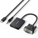 Adaptateur Ugreen VGA Mâle vers HDMI Femelle + Audio & Power - Réf: 50945