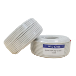 Câble coaxial KX7 avec alimentation et jacket 100m - Cable Camera Double 100M