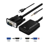 Adaptateur VGA vers HDMI avec Audio - Full HD 1080p