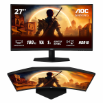 AOC Moniteur Gaming C27G42E 27″ – Incurvé VA 180 Hz 0,5 ms (MPRT), FHD